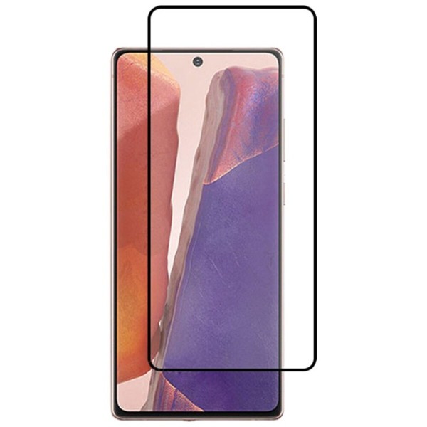 Fullscreen Tempered Glass Μαύρο (Samsung Galaxy Note 20)