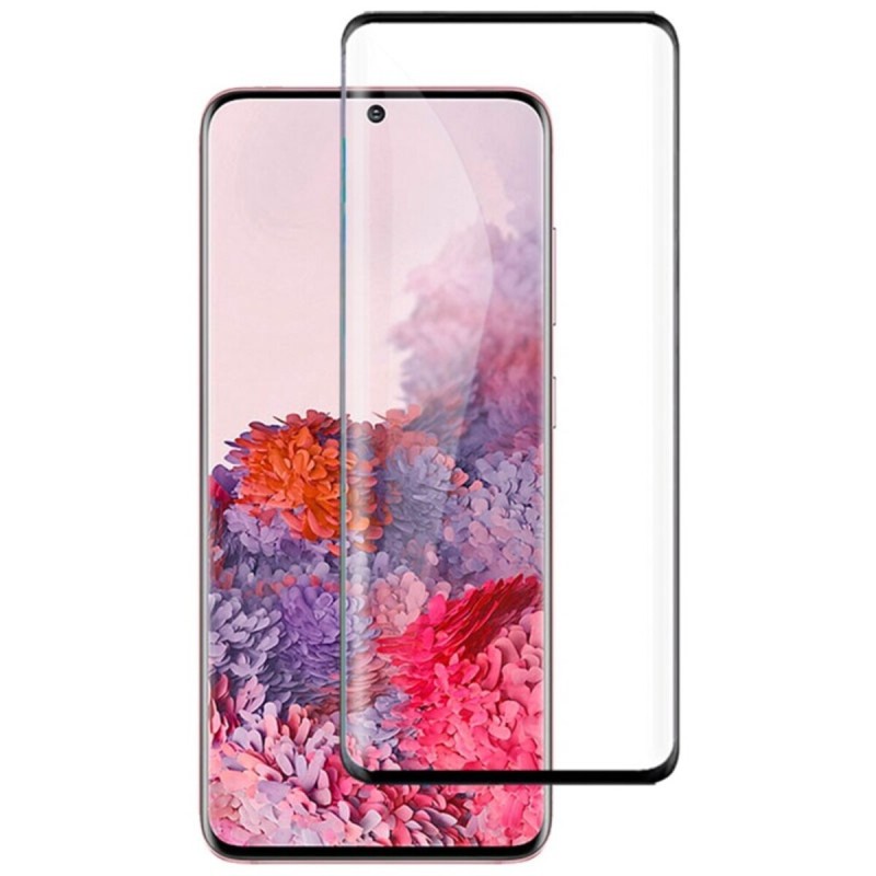 Fullscreen Tempered Glass Μαύρο (Samsung Galaxy S20)