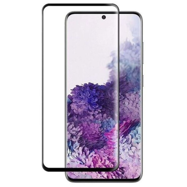 Fullscreen Tempered Glass Μαύρο (Samsung Galaxy S20 Ultra)