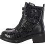 IDEAL SHOES Δερμάτινα Αρβυλάκια με Croco Σχέδιο