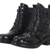 IDEAL SHOES Δερμάτινα Αρβυλάκια με Croco Σχέδιο