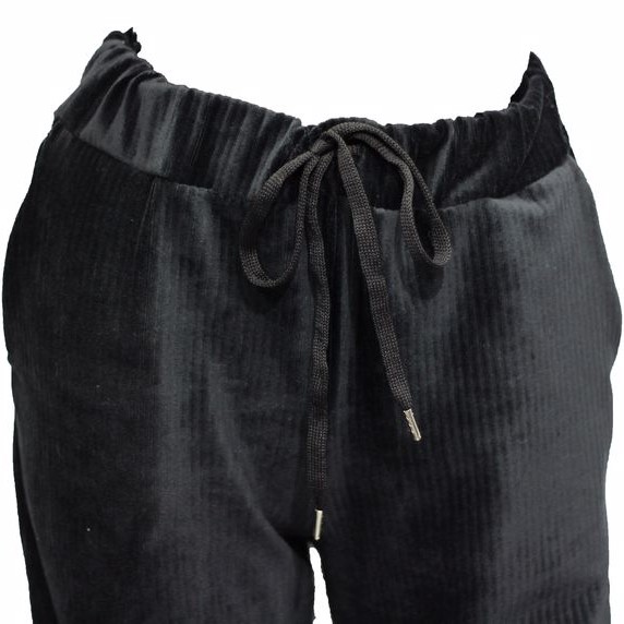 Velvet Elasticated Form Pants