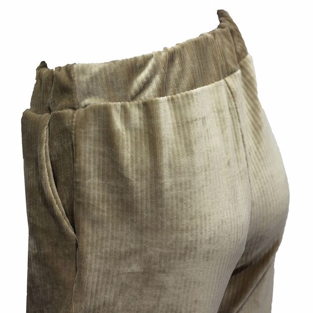 Velvet Elasticated Form Pants