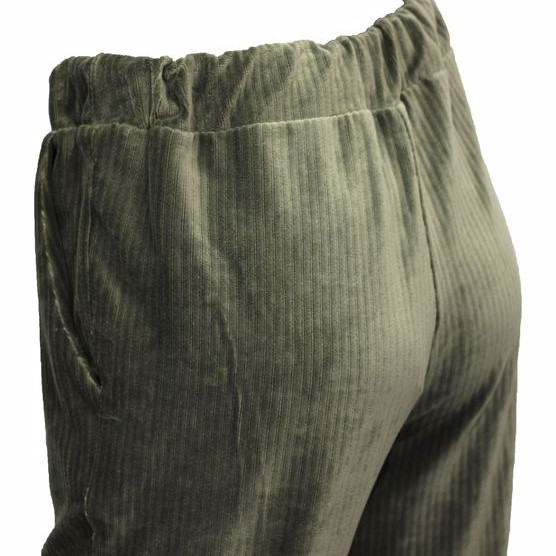 Velvet Elasticated Form Pants