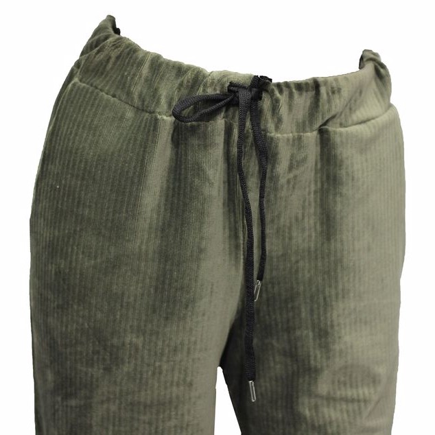 Velvet Elasticated Form Pants
