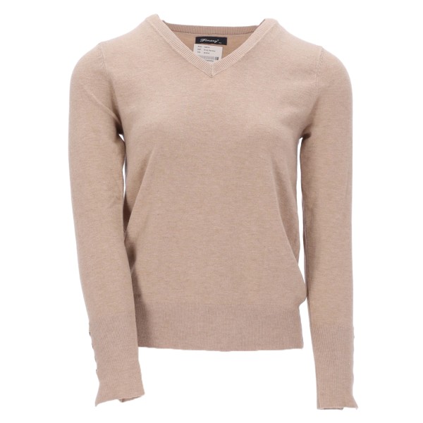 Blouse with gold studs on the sleeve Finery