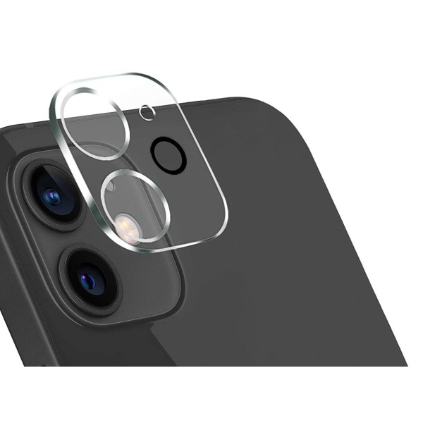 Camera Tempered Glass με διάφανο πλαίσιο (Iphone 12/ Iphone 12 Mini)