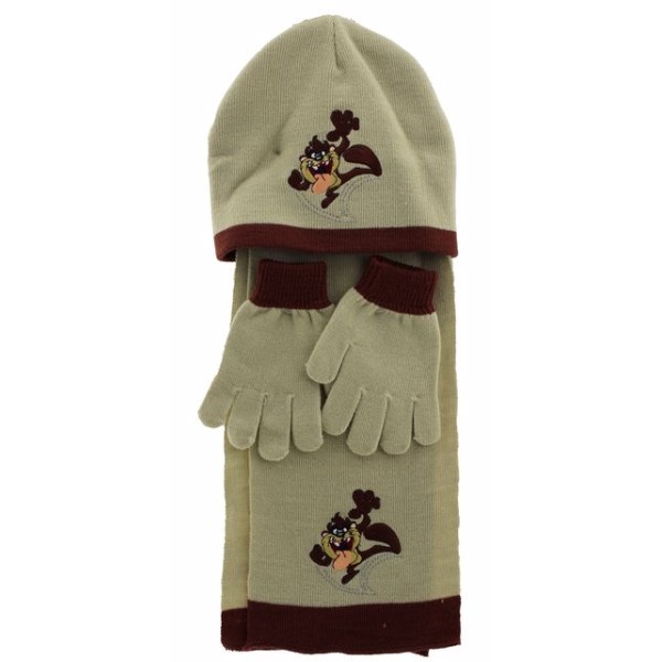“TAZ” Children's hat scarf & gloves set Stamion