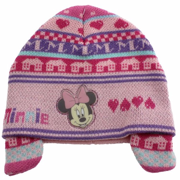 Stamion Παιδικό σκουφί Ροζ ''MINNIE''