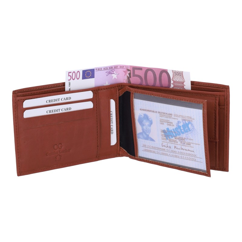 Genuine Leather 1335 Ανδρικό Πορτοφόλι Δερμάτινο