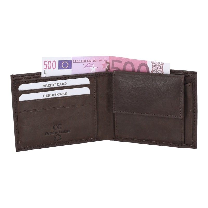 Genuine Leather Ανδρικό Πορτοφόλι CG172 Δερμάτινο