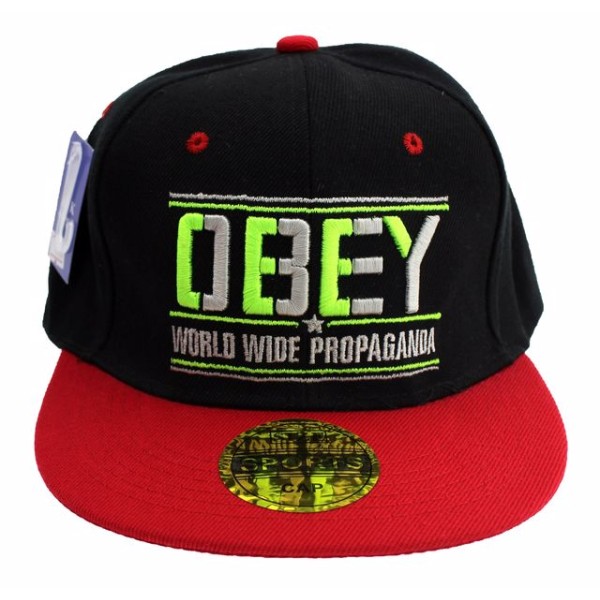 Κόκκινο Καπέλο OBEY WORLD WIDE PROPAGANOA hip hop