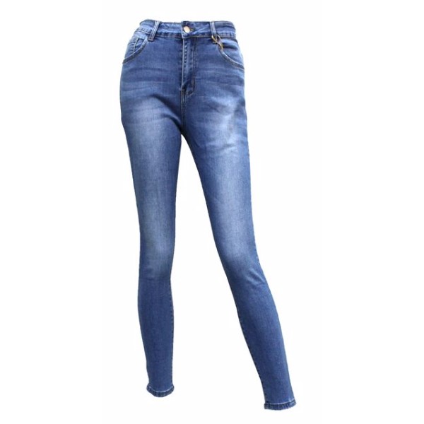 Blue M.SARA Classic high waist jeans