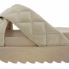 Beautifulshop Γυναικεία Δερμάτινη Παντόφλα Χιαστί Beautifulshop Γυναικεία Δερμάτινη Παντόφλα Χιαστί