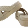 Beautifulshop Γυναικεία Δερμάτινη Παντόφλα Χιαστί Beautifulshop Γυναικεία Δερμάτινη Παντόφλα Χιαστί