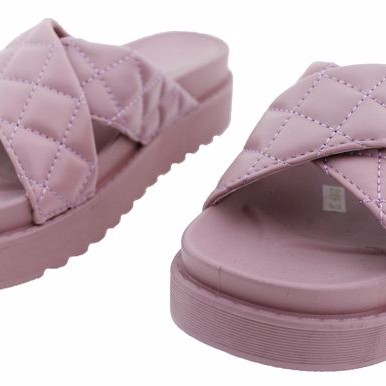Beautifulshop Γυναικεία Δερμάτινη Παντόφλα Χιαστί Beautifulshop Γυναικεία Δερμάτινη Παντόφλα Χιαστί