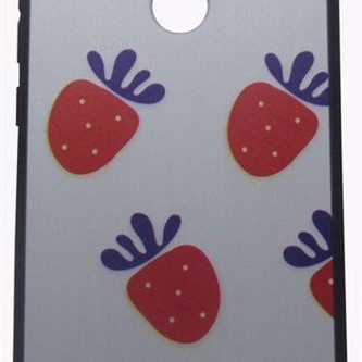 Coolyer Back Cover Θήκη Σιλικόνης Με Σχέδιο Φράουλες (Xiaomi Mi 8 Lite)