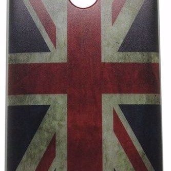 Back Cover Θήκη Σιλικόνης Με Σχέδιο English Flag Μπλε (Xiaomi Mi A1 & Xiaomi Mi 5x)