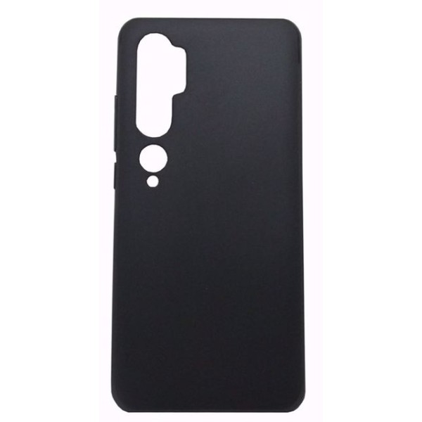 Back Cover Θήκη Σιλικόνης Ματ Μαύρο (Xiaomi Mi Note 10 & Xiaomi Mi Note 10 Pro & Xiaomi Mi CC9 Pro)