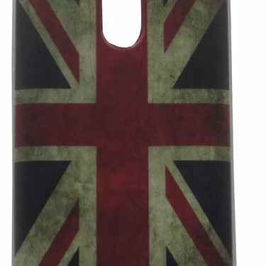 Back Cover Θήκη Σιλικόνης Με Σχέδιο English Flag Μπλε (Xiaomi Redmi Note 4)