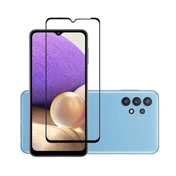 Fullscreen Tempered Glass Μαύρο (Samsung Galaxy A32 4G)