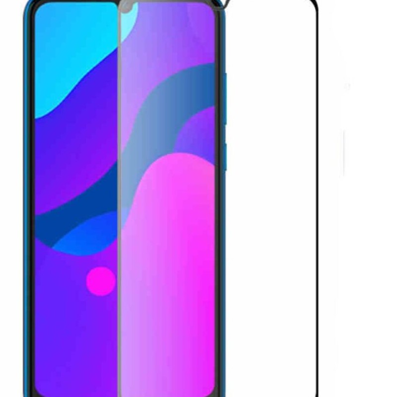 Fullscreen Tempered Glass Μαύρο (Huawei Honor 9A)