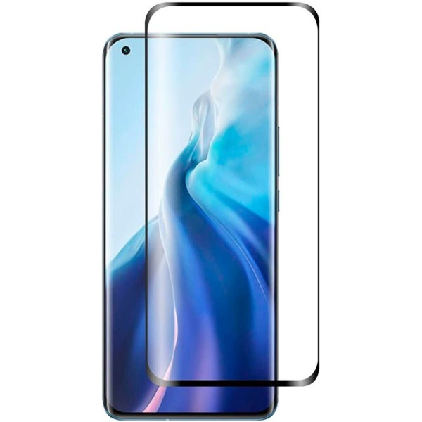 Fullscreen Tempered Glass Μαύρο (Xiaomi Mi 11/ Xiaomi Mi 11 Ultra)