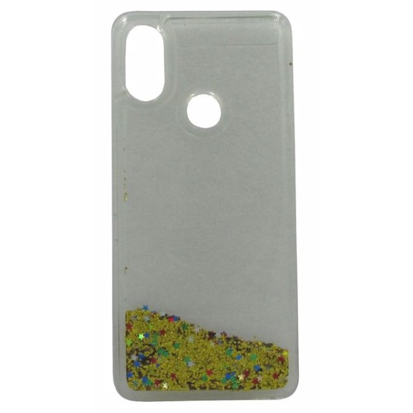 Back Cover Θήκη Σιλικόνης Με Κινούμενη Χρυσόσκονη (Huawei P Smart Plus & Huawei Nova 3i)