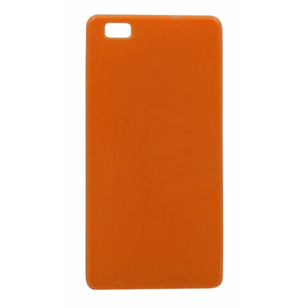 BWOO Back Cover Θήκη Σιλικόνης Πορτοκαλί (Huawei P8 Lite)