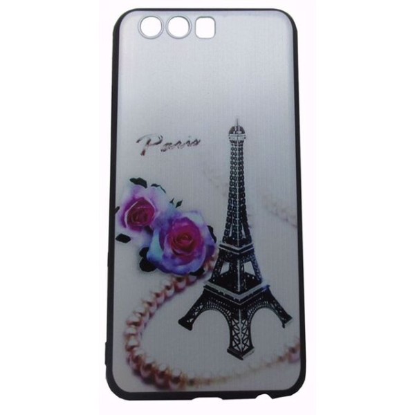 B.D.L Back Cover Θήκη Σιλικόνης Με Σχέδιο Paris (Huawei P10)