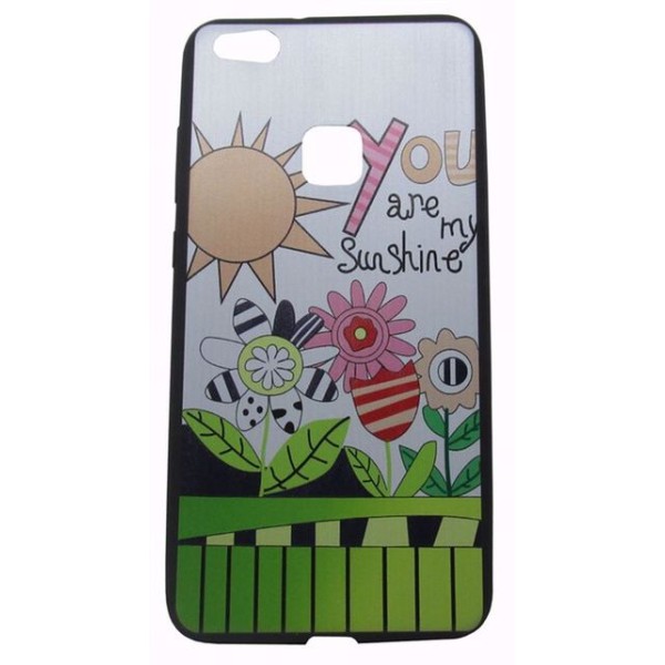 B.D.L Back Cover Θήκη Σιλικόνης Με Σχέδιο Λουλούδια (Huawei P10 Lite & Huawei Nova Youth)