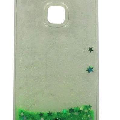 Meiyue Back Cover Θήκη Σιλικόνης Με Κινούμενη Χρυσόσκονη Πράσινο (Huawei P10 Lite & Huawei Nova Youth)