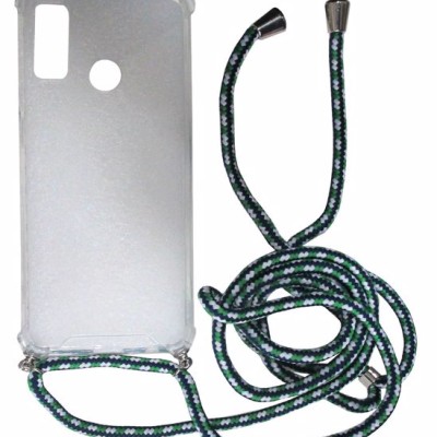 Oba Style Back Cover Θήκη Σιλικόνης Με Κορδόνι Πράσινο (Huawei P Smart 2020) Oba Style Back Cover Θήκη Σιλικόνης Με Κορδόνι Πράσινο (Huawei P Smart 2020)