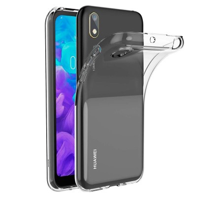 JEL Θήκη Σιλικόνης Διάφανη (Huawei Y5 2019 & Honor 8S)