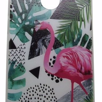 Coolyer Back Cover Θήκη Σιλικόνης Με Σχέδιο Φλαμίνγκο (Huawei Y6 Prime 2018 & Honor 7A & Huawei Enjoy 8e)