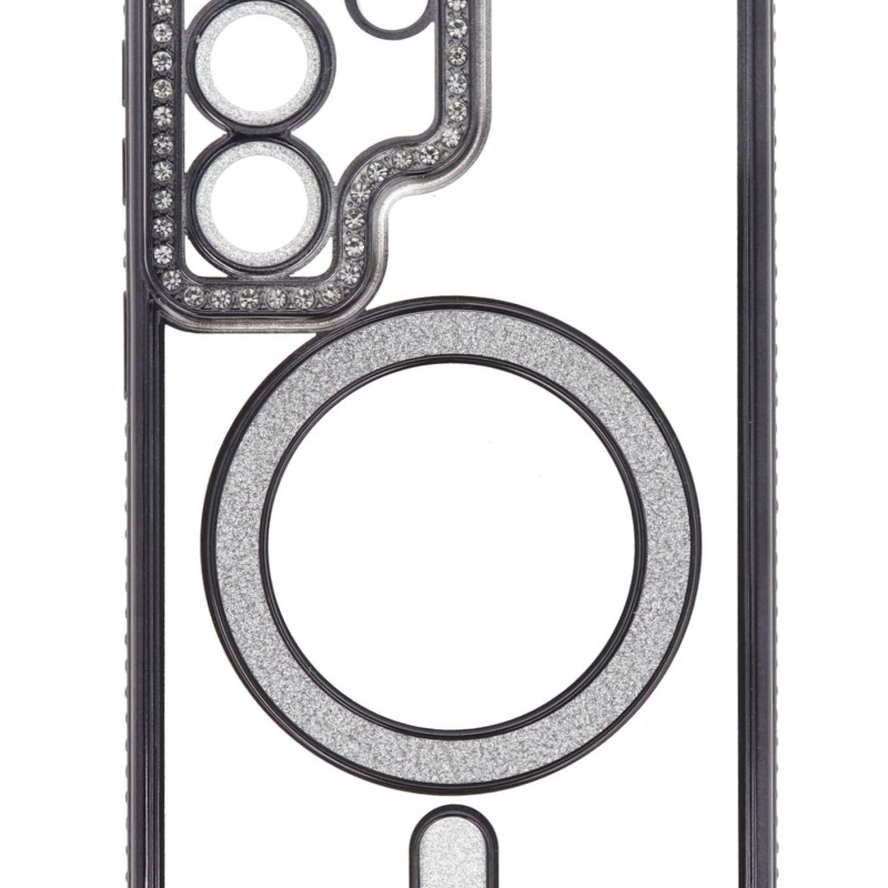 Cookover Back Cover Θήκη Σιλικόνης Με Τζαμάκι Κάμερας, Magsafe, Στρασάκια Και Γκλίτερ (Samsung Galaxy S26)
