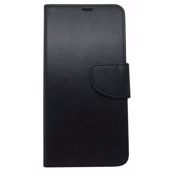 Meiyue Θήκη Book Wallet Πορτοφόλι Δερματίνης Μαύρο (Huawei Y6p)