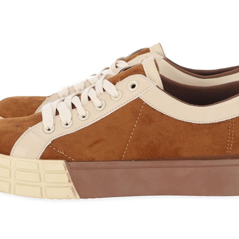 Γυναικεία Καστόρ Δίπατα Sneakers σε Ταμπά Χρώμα