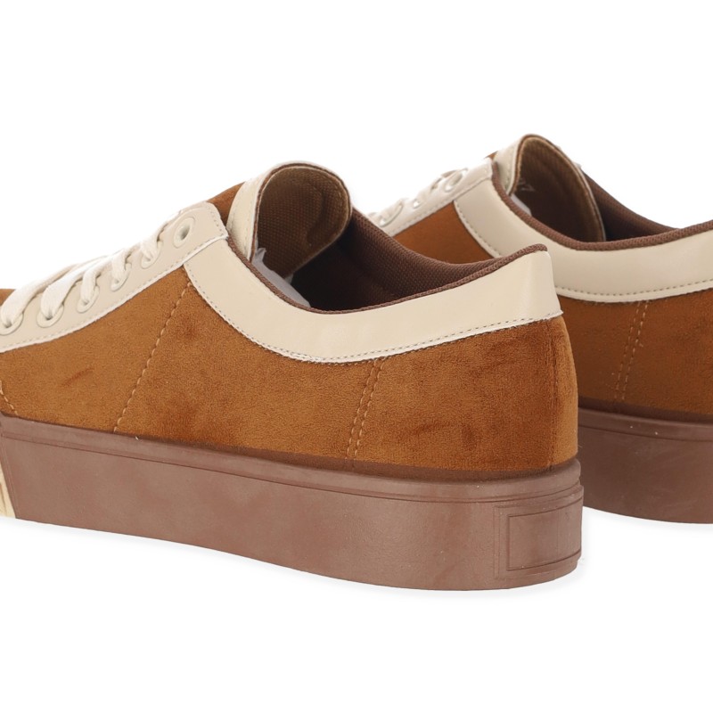 Γυναικεία Καστόρ Δίπατα Sneakers σε Ταμπά Χρώμα