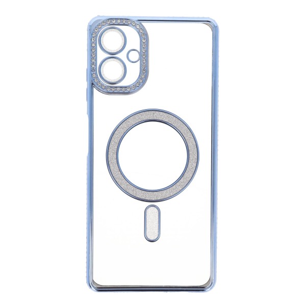 IRIS Back Cover Θήκη Σιλικόνης Με Τζαμάκι Κάμερας, Magsafe, Στρασάκια Και Γκλίτερ (Samsung Galaxy A06) Είδη Τεχνολογίας