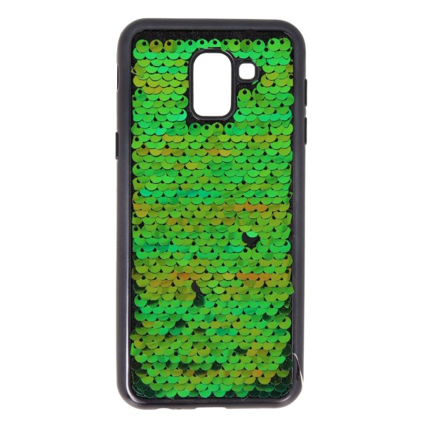 Back Cover Θήκη Σιλικόνης Με Παγιέτες (Samsung Galaxy A6 2018)