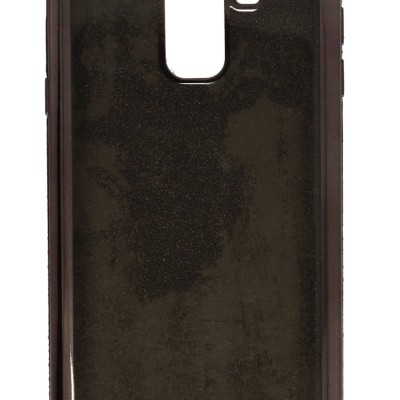 Air Jacket Back Cover Θήκη Σιλικόνης Με Στρασάκια Στις Άκρες Και Πλάτη Γκλίτερ (Samsung Galaxy A6 Plus 2018 & Samsung Galaxy J8 2018)