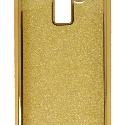 Air Jacket Back Cover Θήκη Σιλικόνης Με Στρασάκια Στις Άκρες Και Πλάτη Γκλίτερ (Samsung Galaxy A6 Plus 2018 & Samsung Galaxy J8 2018)