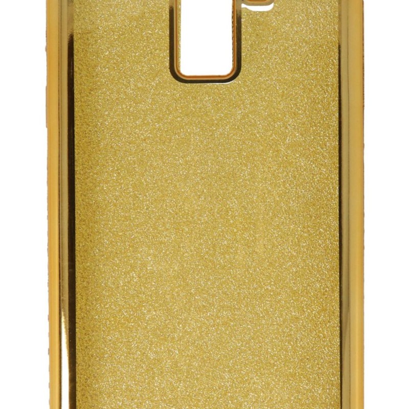 Air Jacket Back Cover Θήκη Σιλικόνης Με Στρασάκια Στις Άκρες Και Πλάτη Γκλίτερ (Samsung Galaxy A6 Plus 2018 & Samsung Galaxy J8 2018)