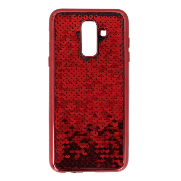 Back Cover Θήκη Σιλικόνης Με Παγιέτες (Samsung Galaxy A6 Plus 2018 & Samsung Galaxy J8 2018)
