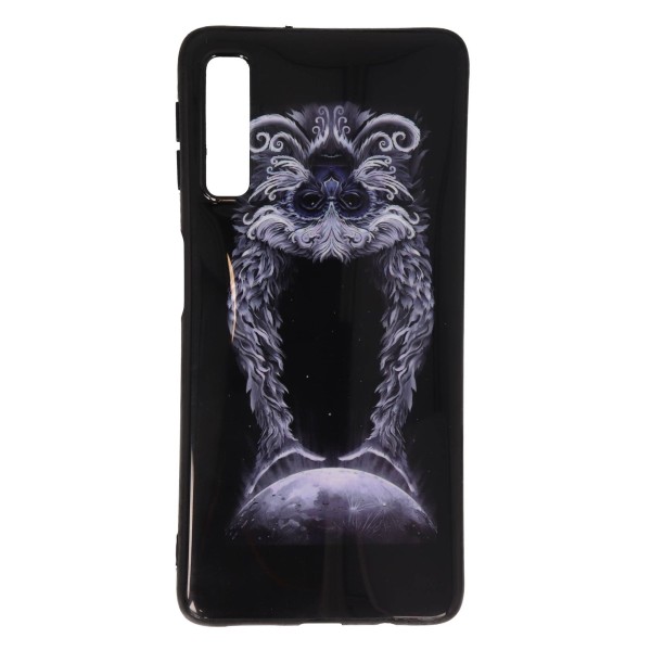 Oba Style Back Cover Θήκη Σιλικόνης Με Σχέδιο Κουκουβάγια (Samsung Galaxy A7 2018)