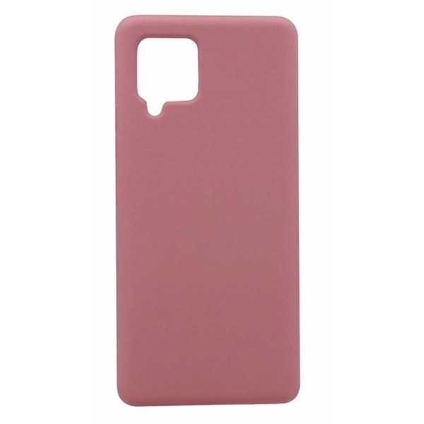 Back Cover Θήκη Silicone Case Ροζ (Samsung Galaxy A42)