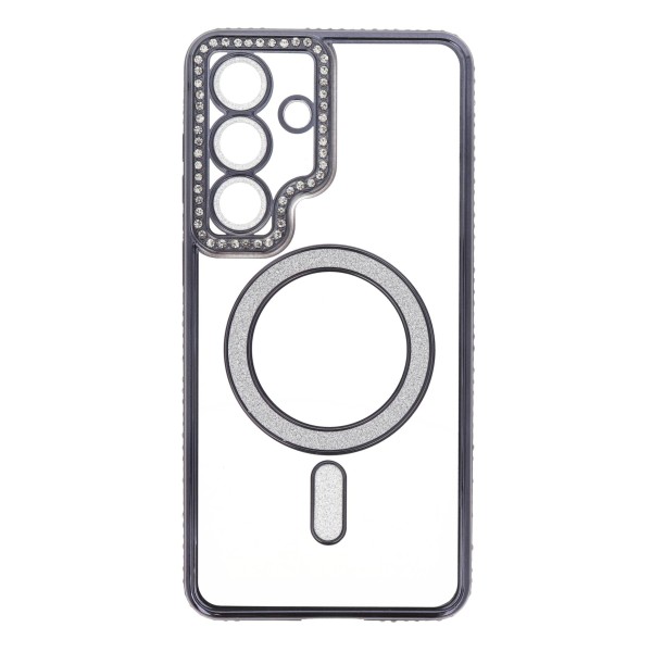 Cookover Back Cover Θήκη Σιλικόνης Με Τζαμάκι Κάμερας, Magsafe, Στρασάκια Και Γκλίτερ (Samsung Galaxy S26 Plus) Είδη Τεχνολογίας
