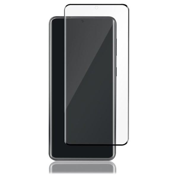 Fullscreen Tempered Glass Μαύρο (Samsung Galaxy S21 Ultra)