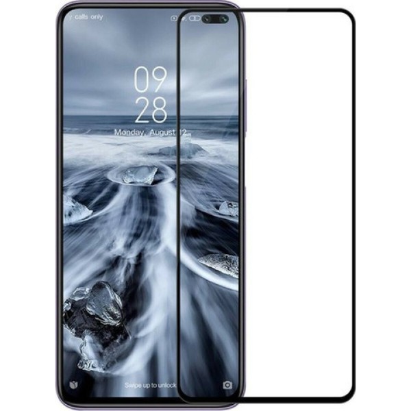 Fullscreen Tempered Glass Μαύρο (Xiaomi Poco X2 & Xiaomi Redmi K30 & Xiaomi Redmi K30 Pro)